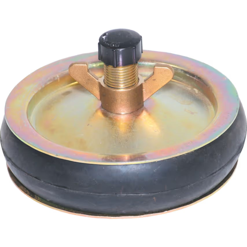 KENNEDY 4" x 1/2" Drain Test Bung Steel Rubber Pipe Plug KENNEDY