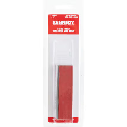 KENNEDY Fibre Faced Magnetic Vice Jaws for Steel & Iron Vices KENNEDY