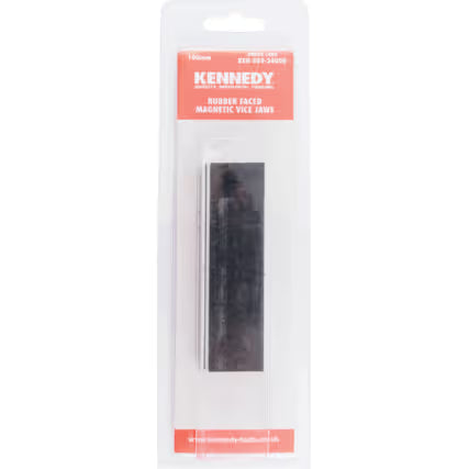 KENNEDY Rubber Faced Magnetic Vice Jaws for 3" & 4" Vices KENNEDY