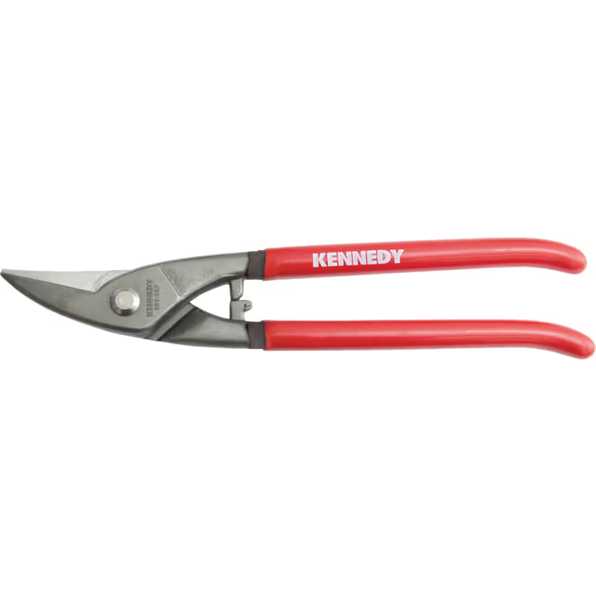 KENNEDY 11" Left Hand Cranked Handle Snips for Sheet Metal KENNEDY