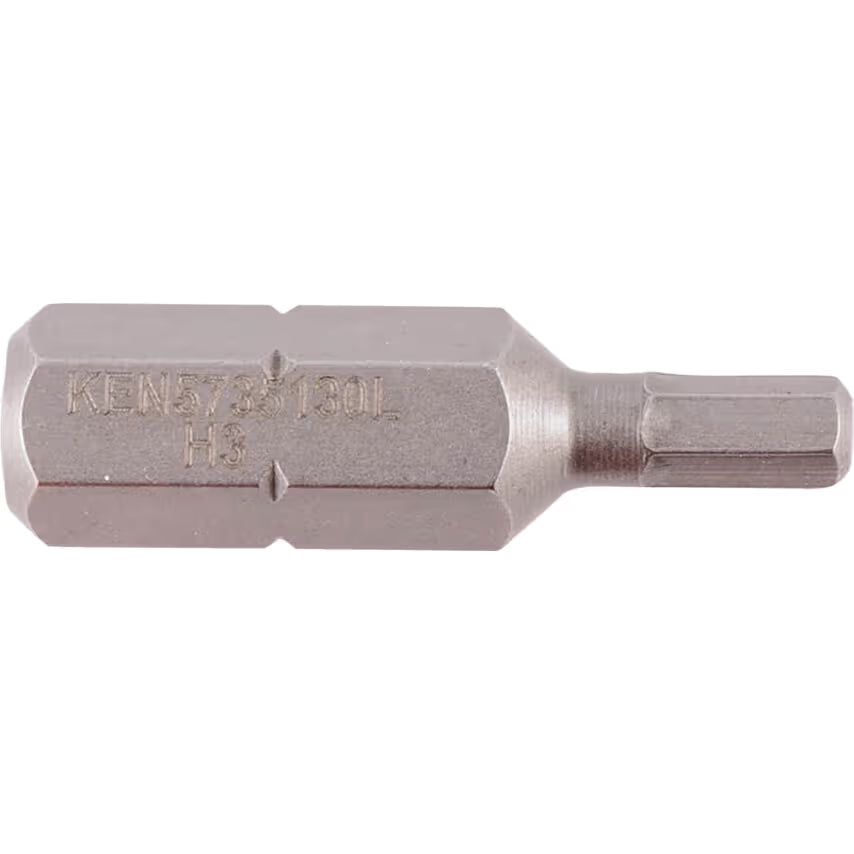 KENNEDY 25mm Hexagon Screwdriver Bits 1/4in Hex Drive KENNEDY