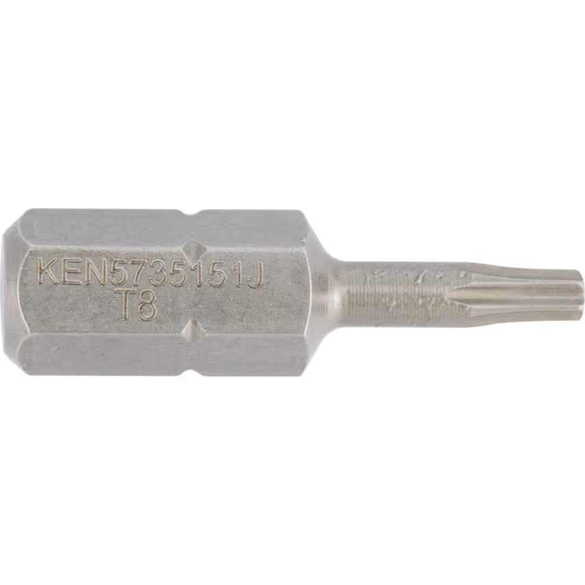 KENNEDY TX Torx Screwdriver Bit 1/4" Hex Chrome Moly Steel KENNEDY