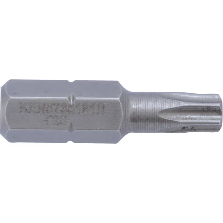 KENNEDY TX Tamperproof Torx Power Bits 1/4 Hex Chrome Mo KENNEDY