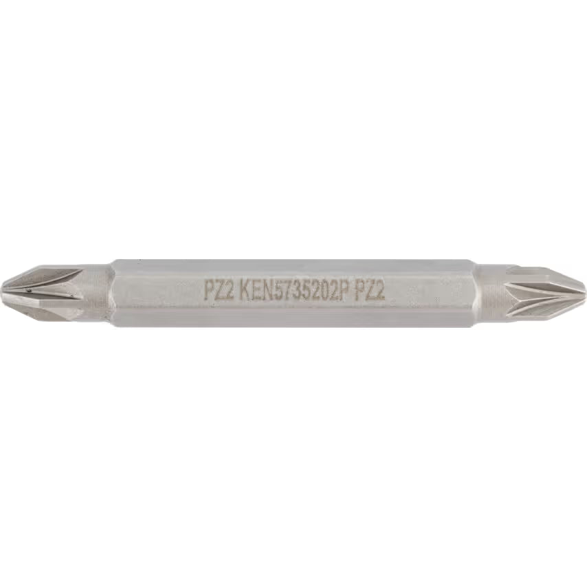 KENNEDY Pozidriv Screwdriver Bit 60mm 1/4 Hex PZ Steel KENNEDY