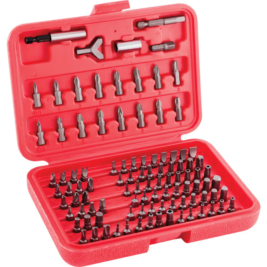 KENNEDY 1/4" 25mm Master Screwdriver Bit Set 100 Piece KENNEDY