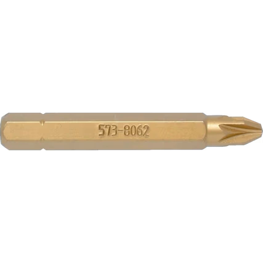 KENNEDY TiN Pozidriv Screwdriver Bits 1/4 Hex Wear Resistant KENNEDY