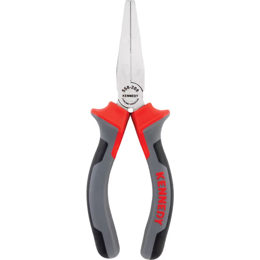 KENNEDY 160mm Pro-Torq Long Flat Nose Pliers Precision Grip Kennedy Pro