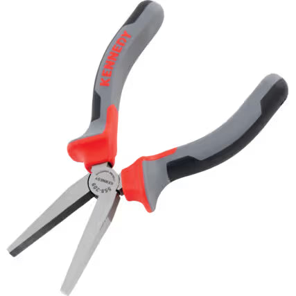 KENNEDY 160mm Pro-Torq Long Flat Nose Pliers Precision Grip Kennedy Pro