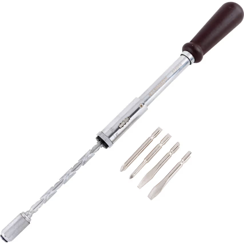 KENNEDY 430mm Medium Duty Ratchet Screwdriver Long Reach Tool KENNEDY