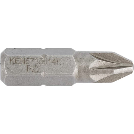 KENNEDY Pozidriv Screwdriver Bit 1/4in Hex Chrome Molybdenum KENNEDY