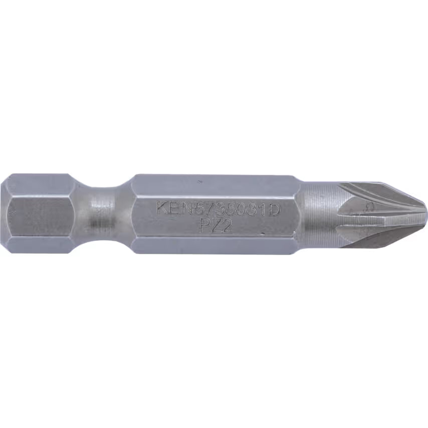 KENNEDY Pozidriv Power Bit 38mm PZ1 PZ2 PZ3 1/4" Hex Drive KENNEDY
