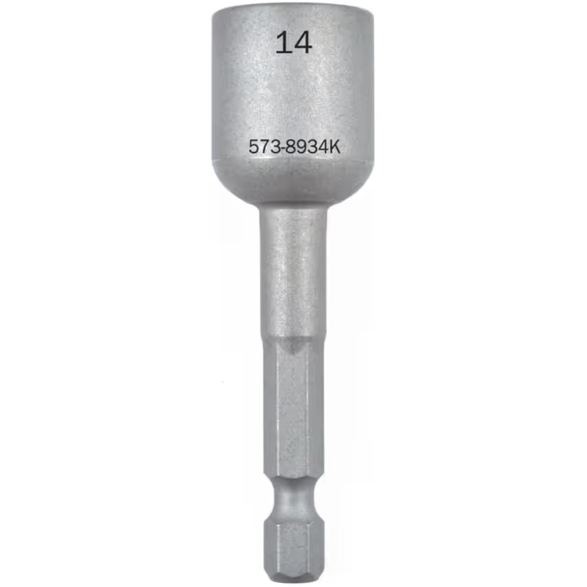 KENNEDY Magnetic Hex Nut Setter 1/4" Drive 65mm Chrome Vanadium KENNEDY