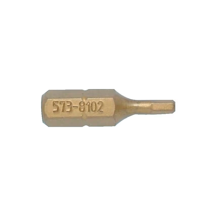 KENNEDY 1/4in Hex Titanium Coated Hex Screwdriver Bits 25mm KENNEDY