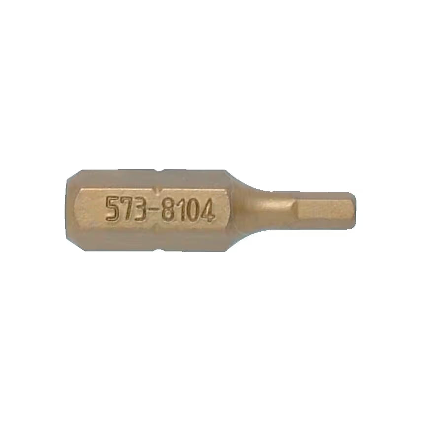 KENNEDY 1/4in Hex Titanium Coated Hex Screwdriver Bits 25mm KENNEDY