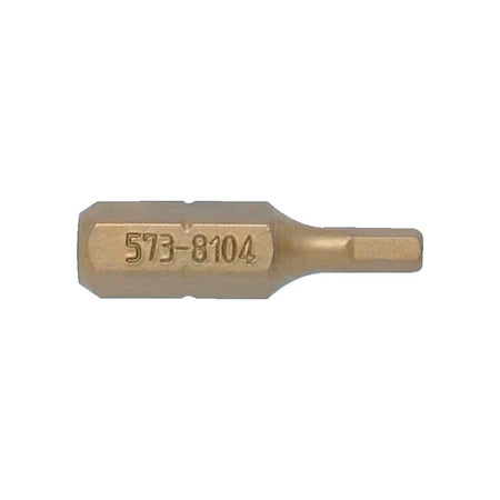 KENNEDY 1/4in Hex Titanium Coated Hex Screwdriver Bits 25mm KENNEDY
