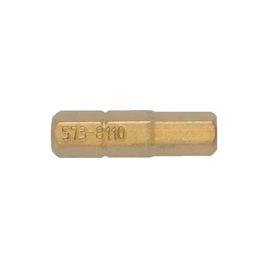 KENNEDY 1/4in Hex Titanium Coated Hex Screwdriver Bits 25mm KENNEDY