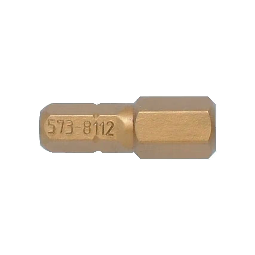 KENNEDY 1/4in Hex Titanium Coated Hex Screwdriver Bits 25mm KENNEDY