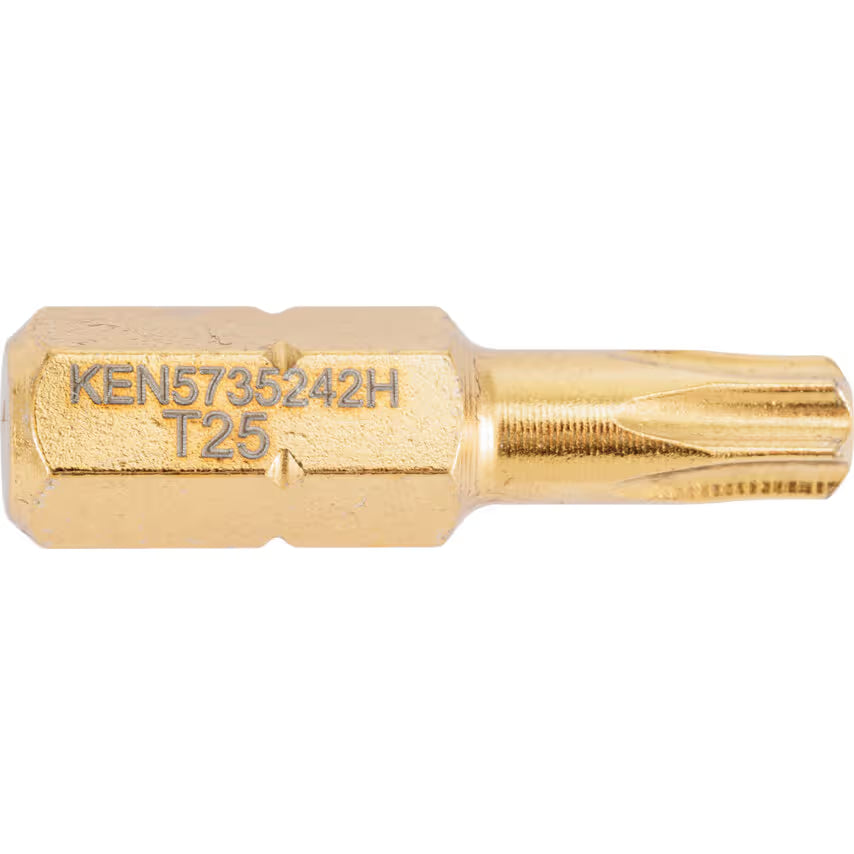 KENNEDY TiN Coated Torx Screwdriver Bit 1/4in Hex Drive KENNEDY