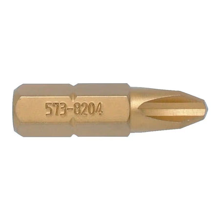 KENNEDY TiN Coated Phillips Screwdriver Bits 5/16in Hex KENNEDY