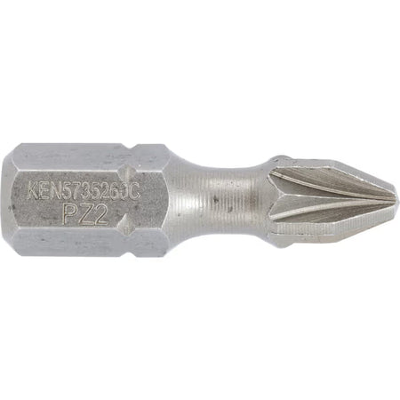 KENNEDY Pozidriv Torsion Bits 1/4 Hex Impact Grade PZ 25-50mm KENNEDY