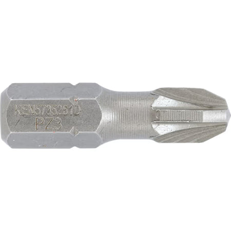 KENNEDY Pozidriv Torsion Bits 1/4 Hex Impact Grade PZ 25-50mm KENNEDY