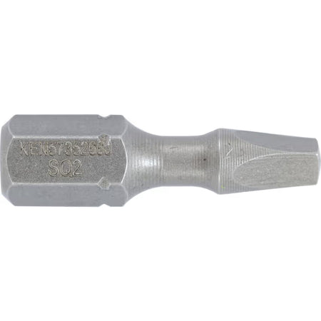 KENNEDY Square Torsion Bit 25mm 1/4" Hex Impact Driver Bits KENNEDY