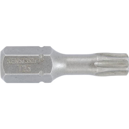 KENNEDY Torx Torsion Bits 1/4" Hex 25mm Impact Steel Set KENNEDY