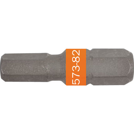 KENNEDY Hexagon Torsion Bits 1/4in 25mm Chrome Vanadium KENNEDY
