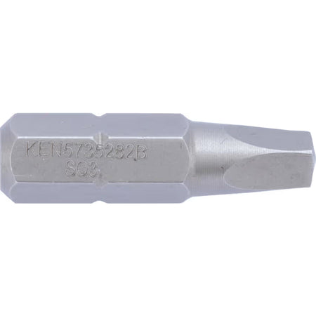 KENNEDY Square Screwdriver Bits 1/4" Hex 25mm Chrome Moly KENNEDY
