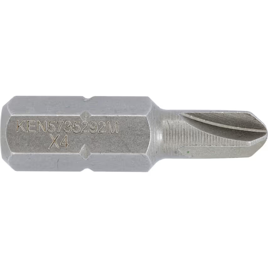 KENNEDY Torq 1/4" Hex Bit Set 25mm Chrome Molybdenum Steel KENNEDY
