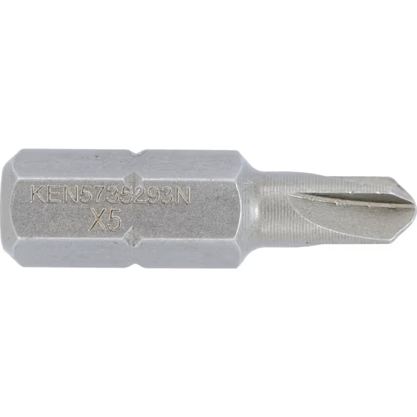 KENNEDY Torq 1/4" Hex Bit Set 25mm Chrome Molybdenum Steel KENNEDY