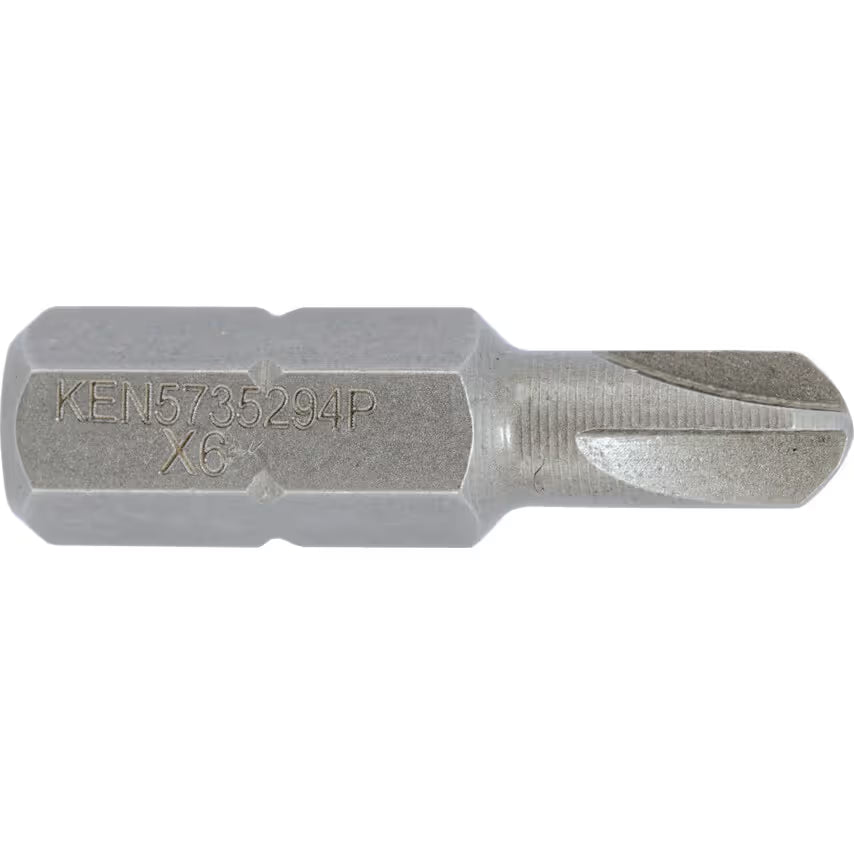 KENNEDY Torq 1/4" Hex Bit Set 25mm Chrome Molybdenum Steel KENNEDY