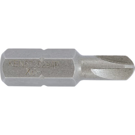 KENNEDY Torq 1/4" Hex Bit Set 25mm Chrome Molybdenum Steel KENNEDY