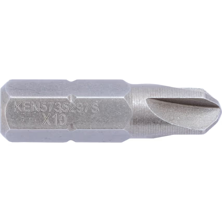 KENNEDY Torq 1/4" Hex Bit Set 25mm Chrome Molybdenum Steel KENNEDY