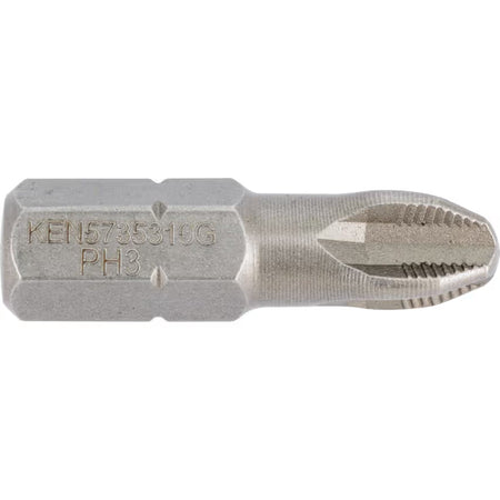 KENNEDY Phillips ACR II Screwdriver Bits 25mm 1/4 Hex PH1-PH3 KENNEDY