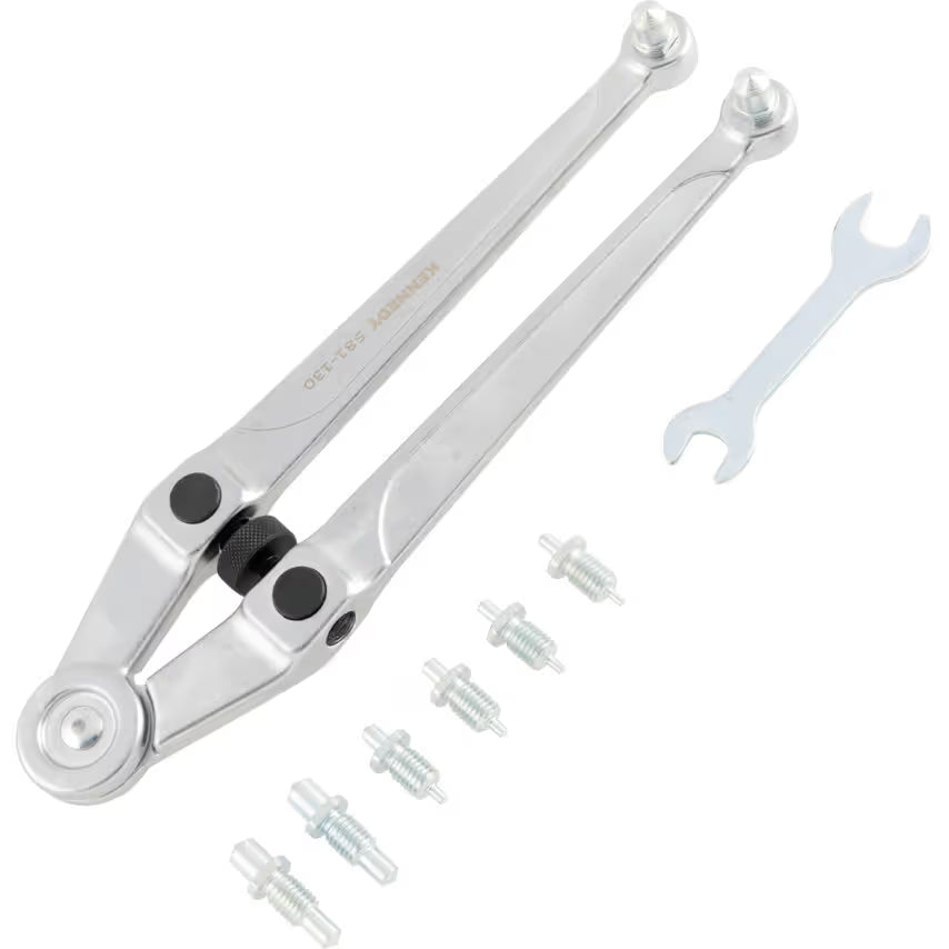 KENNEDY Adjustable Pin Wrench Heavy Duty Face Spanner Tool KENNEDY