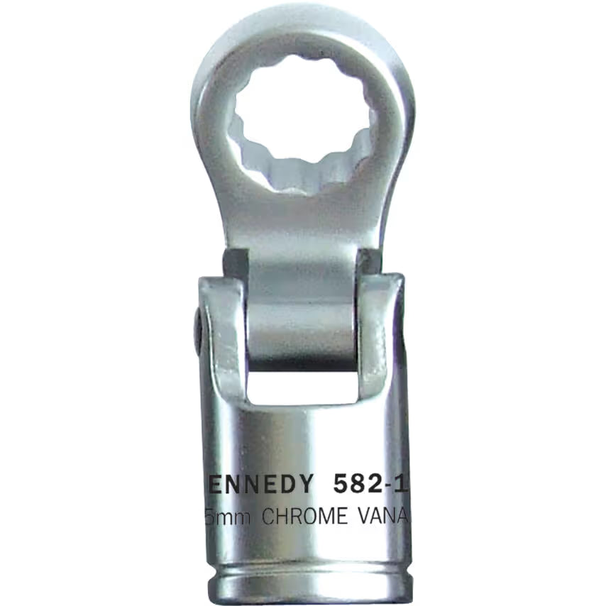 KENNEDY 1/2" Flexi Ring End Socket Set Metric Chrome Vanadium KENNEDY