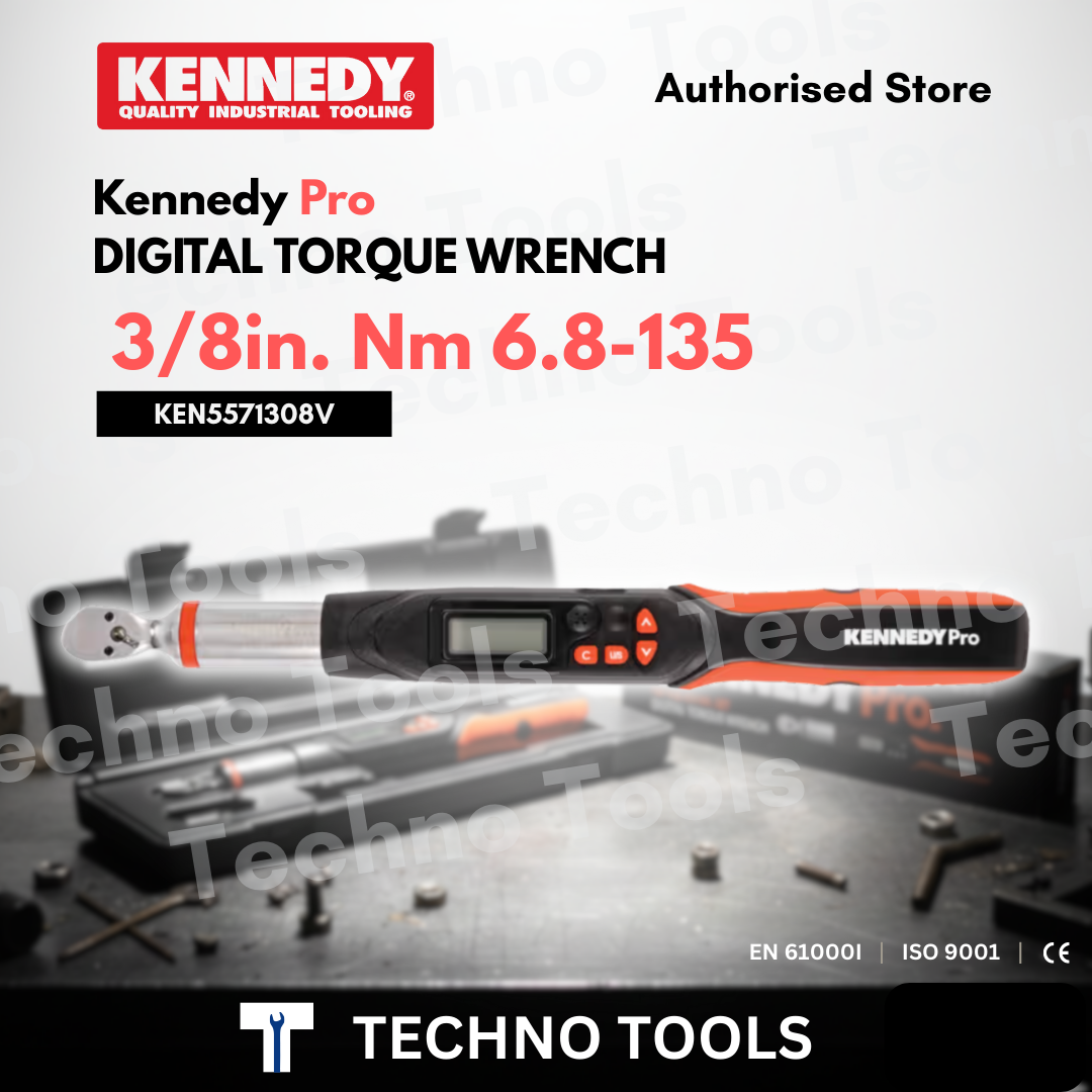 Kennedy Pro DIGITAL TORQUE WRENCH Range - 1/4", 3/8", 1/2", 3/4" Drive KENNEDY