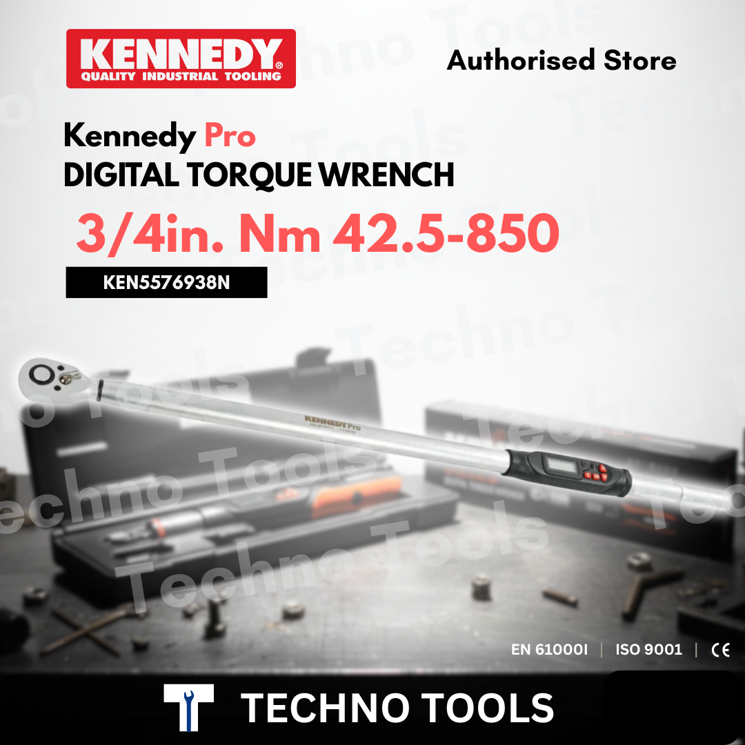 Kennedy Pro DIGITAL TORQUE WRENCH Range - 1/4", 3/8", 1/2", 3/4" Drive KENNEDY