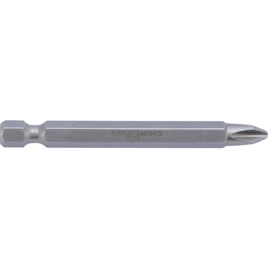 Kennedy Phillips Power Bit 70mm 1/4" Hex PH1 PH2 PH3 KENNEDY