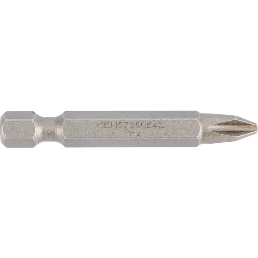 Kennedy Phillips Screwdriver Bit 1/4" Hex Long Series PH1-PH2 KENNEDY