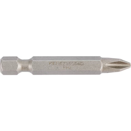 Kennedy Phillips Screwdriver Bit 1/4" Hex Long Series PH1-PH2 KENNEDY