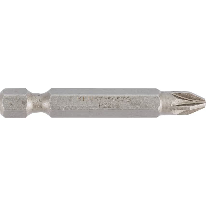 Kennedy Pozidriv Screwdriver Bit 1/4" Hex 50mm PZ1-PZ3 KENNEDY