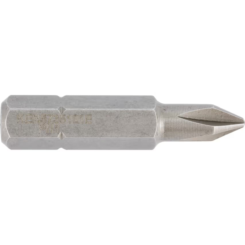Kennedy Phillips BitPro Screwdriver Bit 1/4" Hex 32mm PH1-PH3 KENNEDY