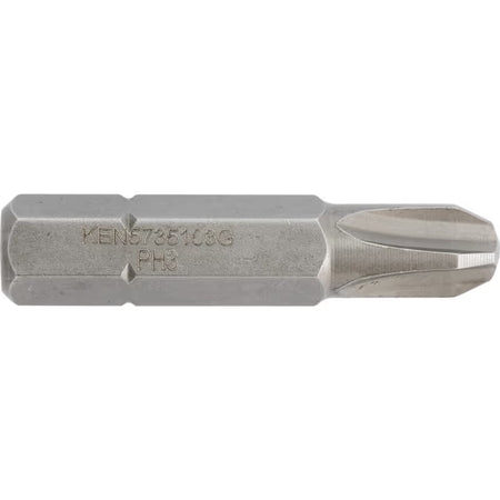 Kennedy Phillips BitPro Screwdriver Bit 1/4" Hex 32mm PH1-PH3 KENNEDY