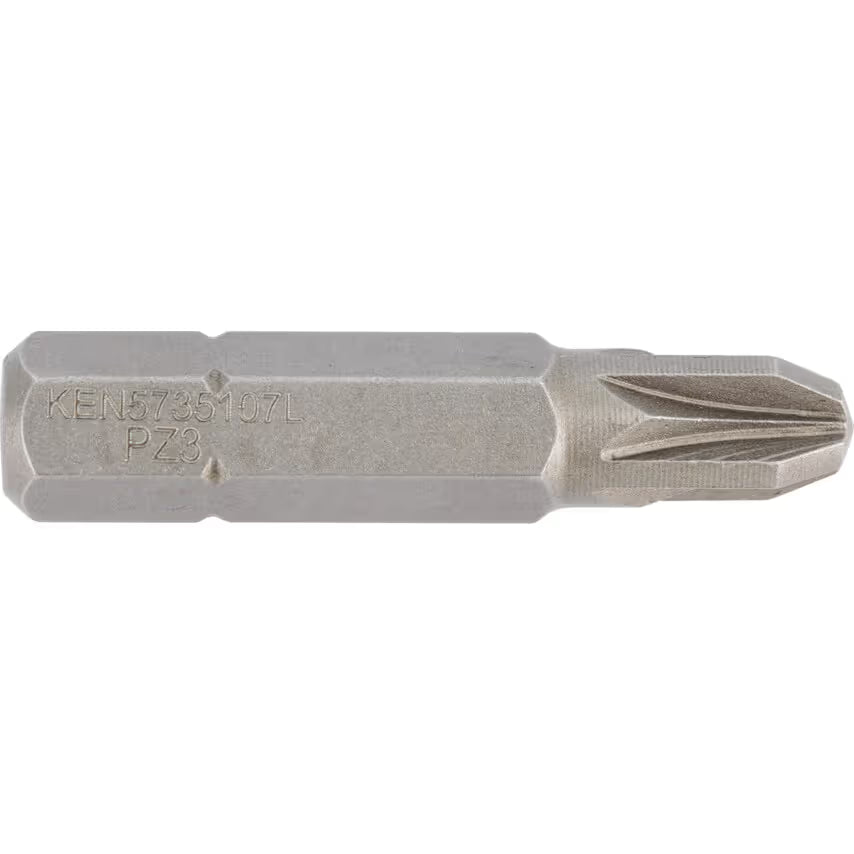 Kennedy PZ3 BitPro Pozidriv Screwdriver Bit 1/4" Hex 32mm KENNEDY