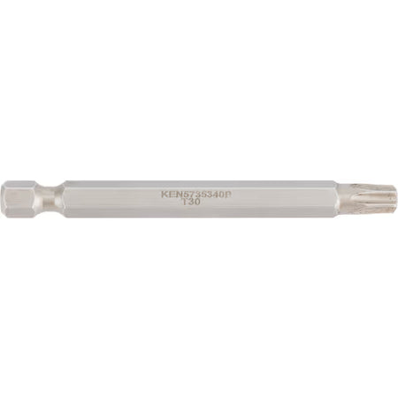 Kennedy Torx BitPro Screwdriver Bits 30mm & 75mm 1/4" Hex S2 KENNEDY