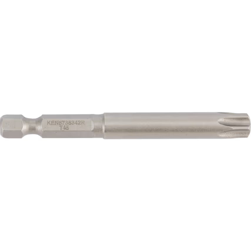 Kennedy Torx BitPro Screwdriver Bits 30mm & 75mm 1/4" Hex S2 KENNEDY