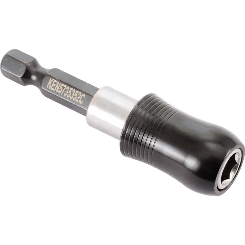 Kennedy 1/4" Hex One Touch Adaptor Quick Change Bit Holder KENNEDY