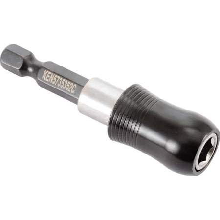 Kennedy 1/4" Hex One Touch Adaptor Quick Change Bit Holder KENNEDY